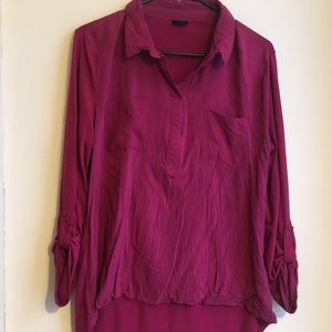 Women’s Faded Glory Pink Tunic Size Large